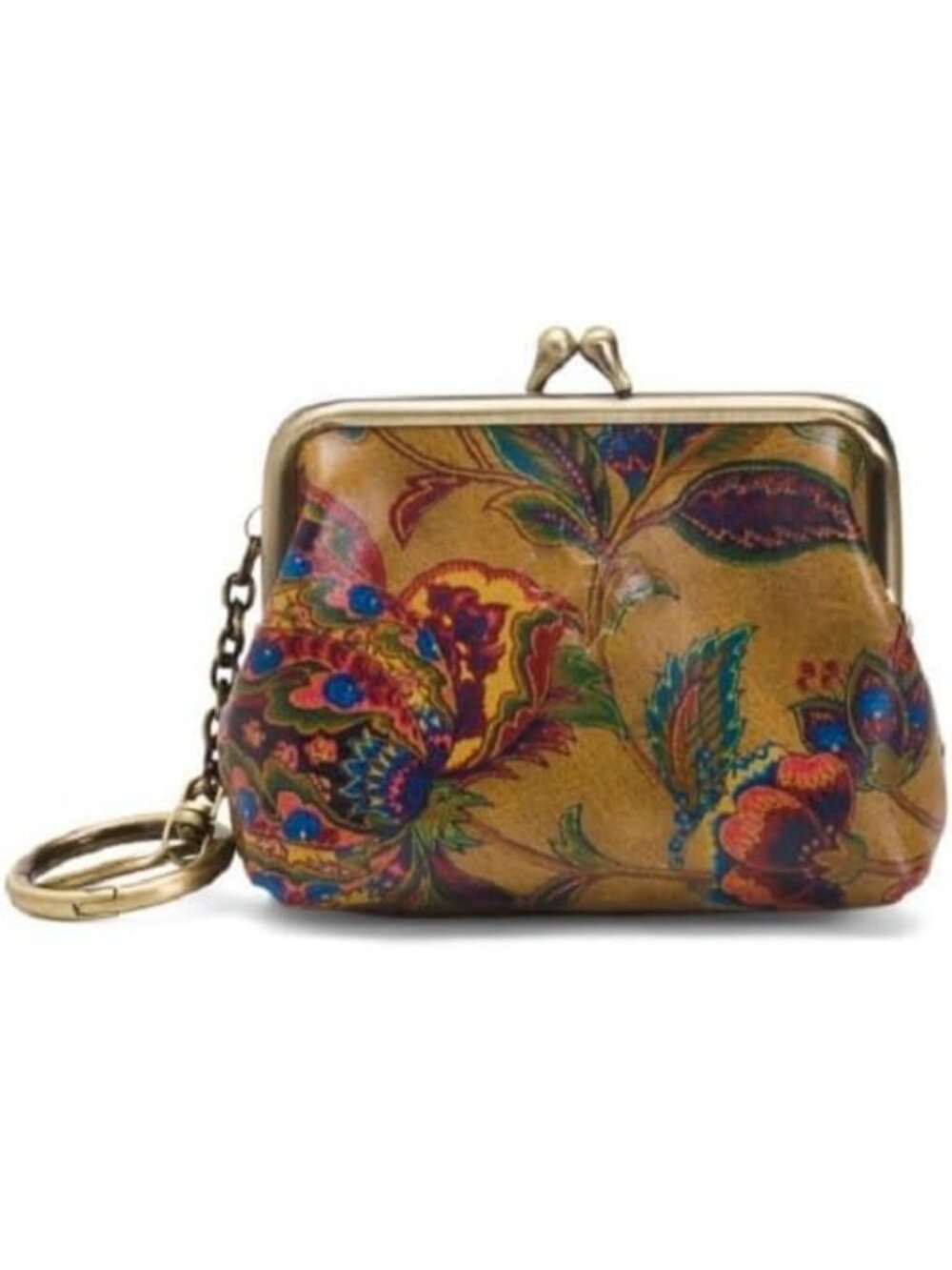 Large Coin Purse in French Tapestry | Stylish & Functional Wallet Accessory